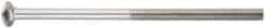 Value Collection - 1/2-13 UNC 12" Length Under Head, Standard Square Neck, Carriage Bolt - 18-8 Stainless Steel, Uncoated - Makers Industrial Supply