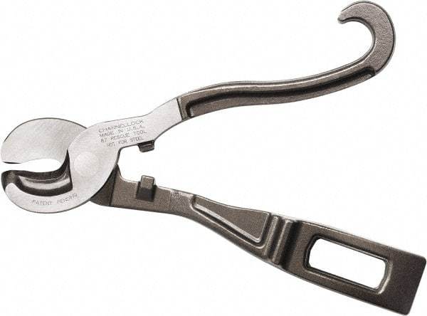 Channellock - 8-5/8" OAL, Cable Cutter - 1-3/7" Jaw Length x 1.62" Jaw Width, Round Head - Makers Industrial Supply