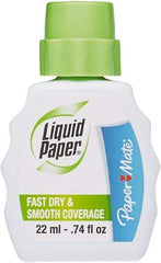 Paper Mate Liquid Paper - Correction Fluids Foam Applicator - 22 ml - Makers Industrial Supply