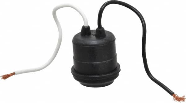 Pass & Seymour - 250 VAC, 660 Watt, Medium Base, Keyless Lamp Holder - 1-3/4 Inch High, Incandescent - Makers Industrial Supply