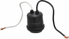 Pass & Seymour - 250 VAC, 660 Watt, Medium Base, Keyless Lamp Holder - 1-3/4 Inch High, Incandescent - Makers Industrial Supply