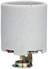 Pass & Seymour - 250 VAC, 660 Watt, Medium Base, Keyless Lamp Holder - 2 Inch High, Incandescent - Makers Industrial Supply