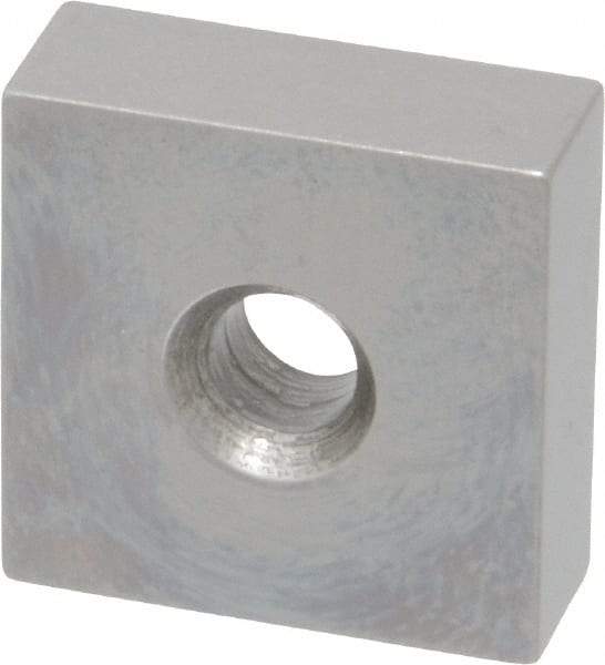 Mitutoyo - 0.35" Square Steel Gage Block - Accuracy Grade 0, Includes Certificate of Inspection - Makers Industrial Supply