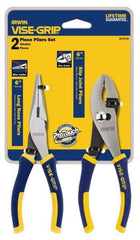 Irwin - 2 Piece Plier Set - Comes in Display Card - Makers Industrial Supply