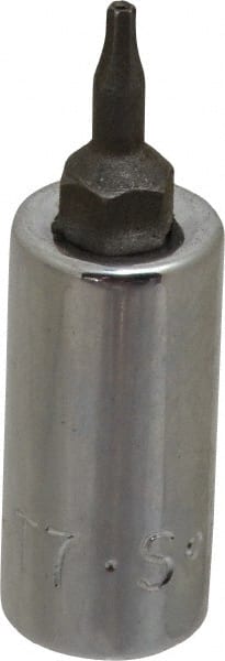 SK - 1/4" Drive, T7 Hand Torx Bit Socket - Makers Industrial Supply