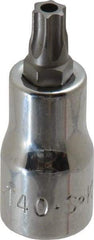 SK - 3/8" Drive, T40 Torx Bit Socket - 2" OAL, Tamper Resistant - Makers Industrial Supply