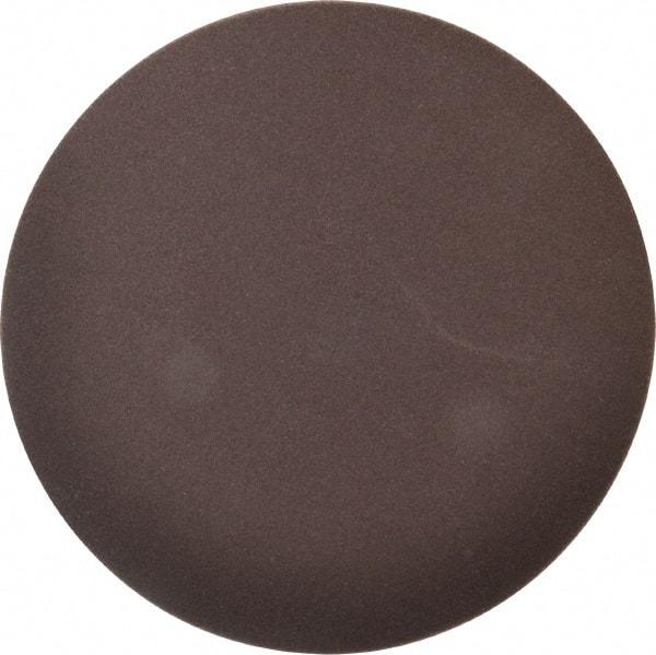 Norton - 6" Diam, 240 Grit Aluminum Oxide Adhesive PSA Disc - Very Fine Grade, Brown, Cloth Backing, Flexible - Makers Industrial Supply