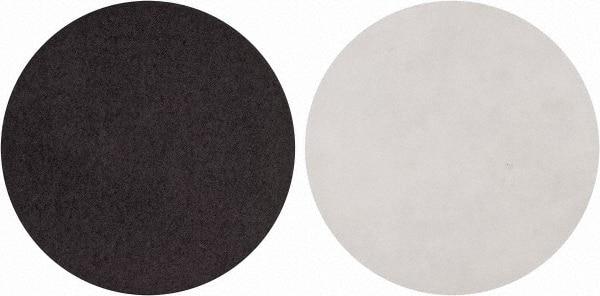 Norton - 8" Diam, 100 Grit Aluminum Oxide Adhesive PSA Disc - Medium Grade, Brown, Cloth Backing, Flexible - Makers Industrial Supply