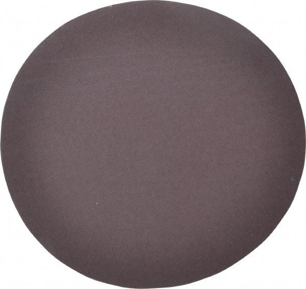 Norton - 9" Diam, 120 Grit Aluminum Oxide Adhesive PSA Disc - Medium Grade, Brown, X Weighted Backing, Flexible - Makers Industrial Supply