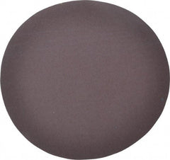 Norton - 9" Diam, 120 Grit Aluminum Oxide Adhesive PSA Disc - Medium Grade, Brown, X Weighted Backing, Flexible - Makers Industrial Supply