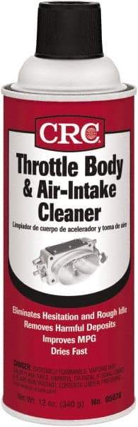 CRC - Engine Additives Type: Fuel Injection Air-Intake Cleaner Container Size: 16 oz. - Makers Industrial Supply