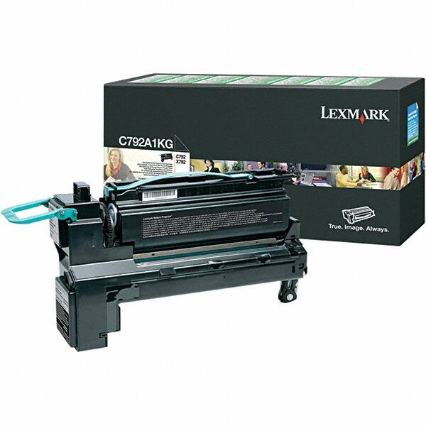 Lexmark - Black Toner Cartridge - Use with Lexmark C792 - Makers Industrial Supply