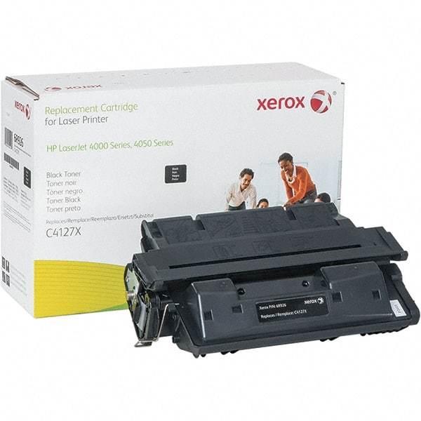 Xerox - Black Toner Cartridge - Use with HP LaserJet 4000, 4050 - Makers Industrial Supply