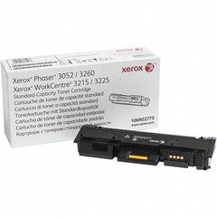 Xerox - Black Toner Cartridge - Use with Xerox Phaser 3260, WorkCentre 3215, 3225 - Makers Industrial Supply