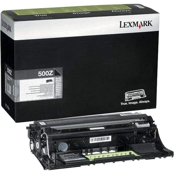 Lexmark - Black Drum Unit - Use with Lexmark MS310D, MS310DN, MS410DN - Makers Industrial Supply