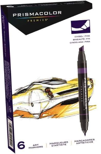 Prismacolor - French Grey 60 Art Marker - Brush Tip, Alcohol Based Ink - Makers Industrial Supply