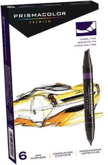 Prismacolor - French Grey 60 Art Marker - Brush Tip, Alcohol Based Ink - Makers Industrial Supply