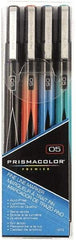 Prismacolor - Black, Blue, Green, Red Art Marker - Fine Tip, Alcohol Based Ink - Makers Industrial Supply