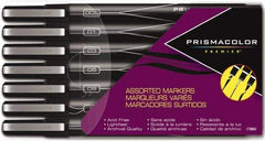 Prismacolor - Black Art Marker - Brush Tip, Alcohol Based Ink - Makers Industrial Supply