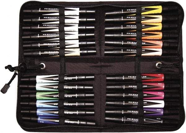 Prismacolor - Assorted Colors, Art Marker - Chisel Tip, Alcohol Based Ink - Makers Industrial Supply