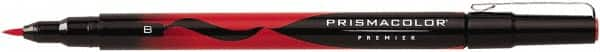 Prismacolor - Red Art Marker - Brush Tip, Alcohol Based Ink - Makers Industrial Supply