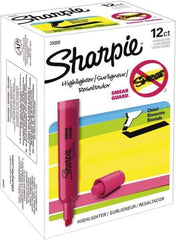 Sharpie - Fluorescent Pink Highlighter - Chisel Tip, AP Nontoxic Ink - Makers Industrial Supply