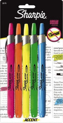 Sharpie - Assorted Colors, Highlighter - Chisel Tip, AP Nontoxic Ink - Makers Industrial Supply