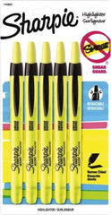 Sharpie - Fluorescent Yellow Highlighter - Chisel Tip, AP Nontoxic Ink - Makers Industrial Supply