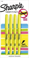 Sharpie - Fluorescent Yellow Highlighter - Chisel Tip, AP Nontoxic Ink - Makers Industrial Supply