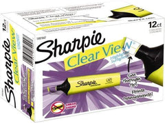 Sharpie - Fluorescent Yellow Highlighter - Chisel Tip, AP Nontoxic Ink - Makers Industrial Supply