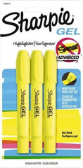 Sharpie - Fluorescent Yellow Highlighter - Chisel Tip, AP Nontoxic Ink - Makers Industrial Supply