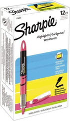 Sharpie - Fluorescent Pink Highlighter - Chisel Tip, AP Nontoxic Ink - Makers Industrial Supply