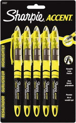 Sharpie - Fluorescent Yellow Highlighter - Chisel Tip, AP Nontoxic Ink - Makers Industrial Supply