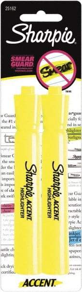 Sharpie - Fluorescent Yellow Highlighter - Chisel Tip, AP Nontoxic Ink - Makers Industrial Supply