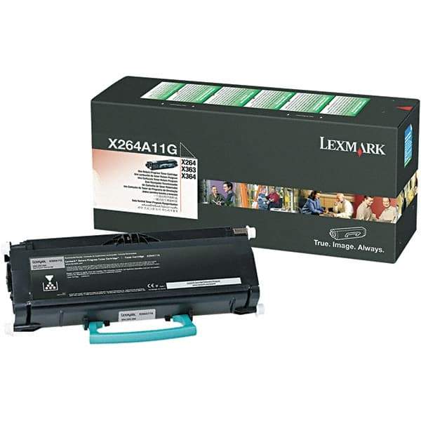 Lexmark - Black Toner Cartridge - Use with Lexmark X264, X363, X364 - Makers Industrial Supply