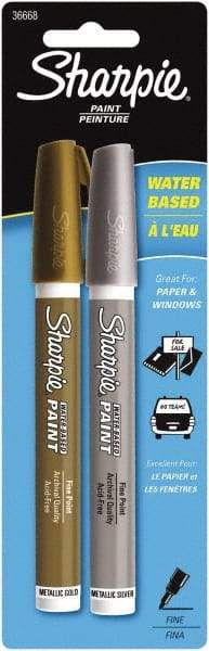 Sharpie - Gold and Silver Paint Marker - Fine Tip - Makers Industrial Supply