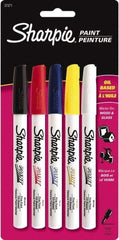 Sharpie - Assorted Colors, Paint Marker - Fine Tip - Makers Industrial Supply