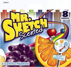 Mr. Sketch - Assorted Colors, Art Marker - Chisel Tip - Makers Industrial Supply