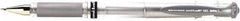 Uni-Ball - 1mm Stick Pen - Silver - Makers Industrial Supply