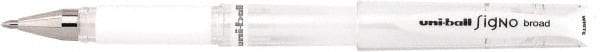 Uni-Ball - 1mm Stick Pen - White - Makers Industrial Supply