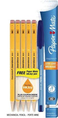 Paper Mate - 0.7mm Lead Mechanical Pencil - Black - Makers Industrial Supply