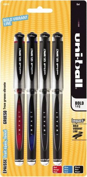 Uni-Ball - 1mm Stick Pen - Assorted Colors - Makers Industrial Supply