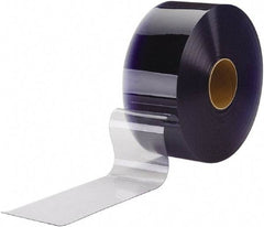 TMI, LLC - Clear Smooth Bulk Strip Roll, Low Temperature Dock Curtain Strips - 6" Wide x 150' Long x 0.06" Thick, PVC - Makers Industrial Supply