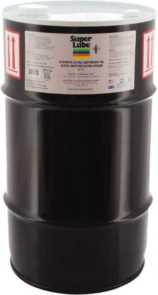 Synco Chemical - 15 Gal Drum, ISO 46, SAE 75W, Air Compressor Oil - -40°F to 500° - Makers Industrial Supply