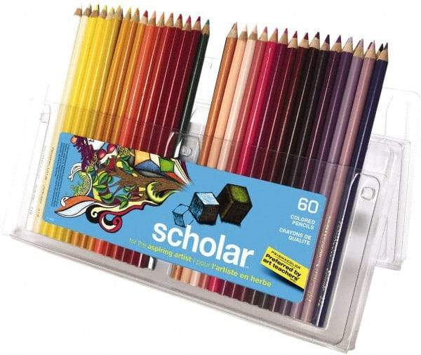 Prismacolor - Scholar Colored Pencil - Assorted Colors - Makers Industrial Supply