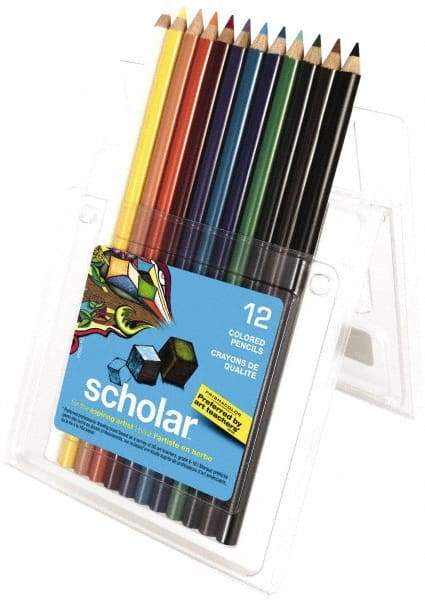 Prismacolor - Scholar Colored Pencil - Assorted Colors - Makers Industrial Supply