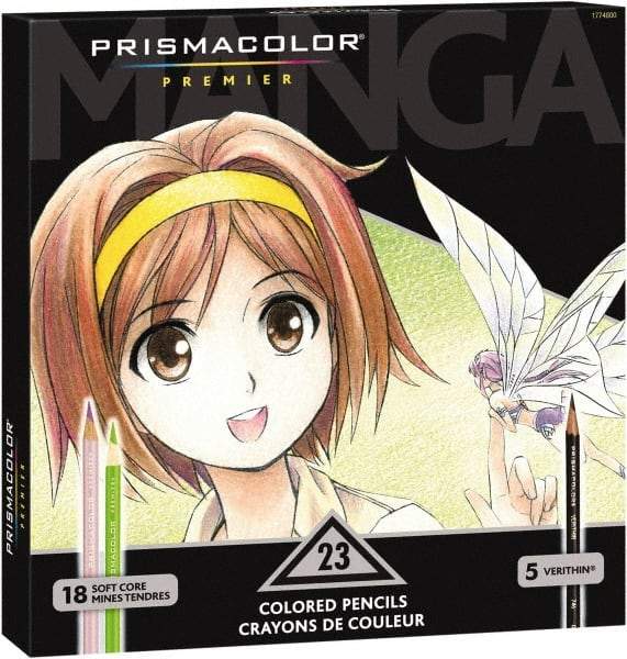 Prismacolor - Manga Colored Pencil - Assorted Colors - Makers Industrial Supply