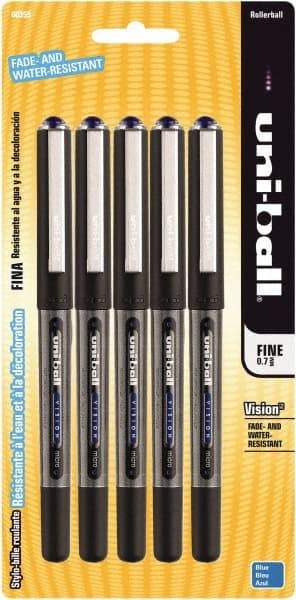 Uni-Ball - Roller Ball 0.7mm Stick Pen - Blue - Makers Industrial Supply