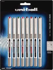 Uni-Ball - Roller Ball 0.7mm Stick Pen - Assorted Colors - Makers Industrial Supply