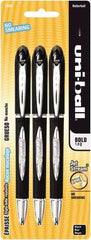 Uni-Ball - Roller Ball 1mm Stick Pen - Black - Makers Industrial Supply